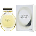 Calvin Klein Beauty Eau De Parfum spray for women, 100ml bottle with elegant packaging and floral fragrance design.