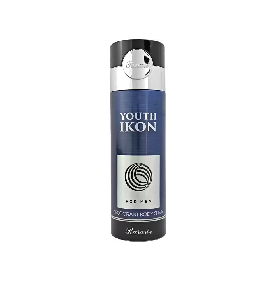 Rasasi Youth Ikon Deodorant Body Spray 200ml For Men