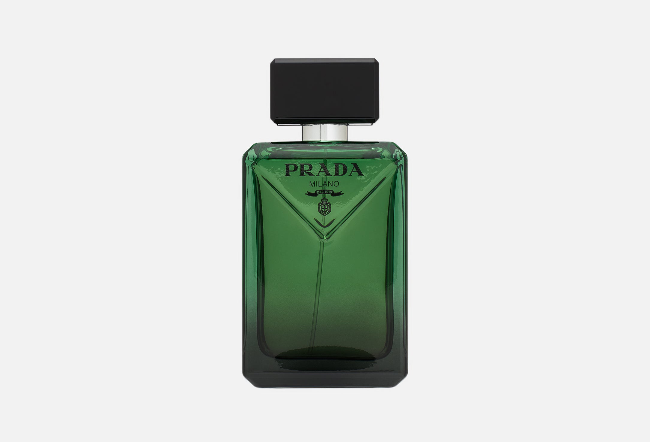 Prada Paradigme Eau De Parfum for men and women in a 100ml bottle, featuring sleek design and elegant fragrance.