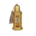 Al Haramain Musk concentrated perfume oil bottle with 12ml size, suitable for men and women, featuring a sleek design.