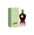 Fragrance World Belle Celine Beauty Eau de Parfum 100ml for women, elegant perfume bottle with floral design and gold accents.