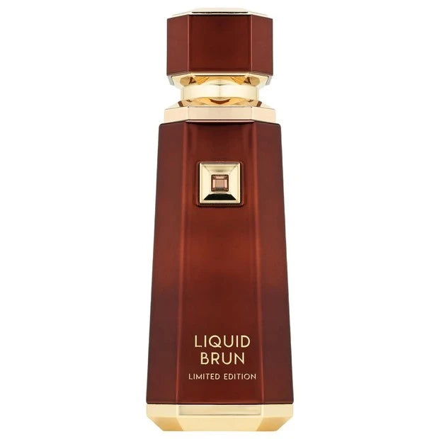 French Avenue Liquid Brun Limited Edition unisex Eau De Parfum 150ml bottle with elegant design and minimalist label.