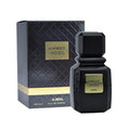 Amber Wood EDP perfume by Ajmal in a 100ml bottle, featuring warm amber and woody fragrance notes.