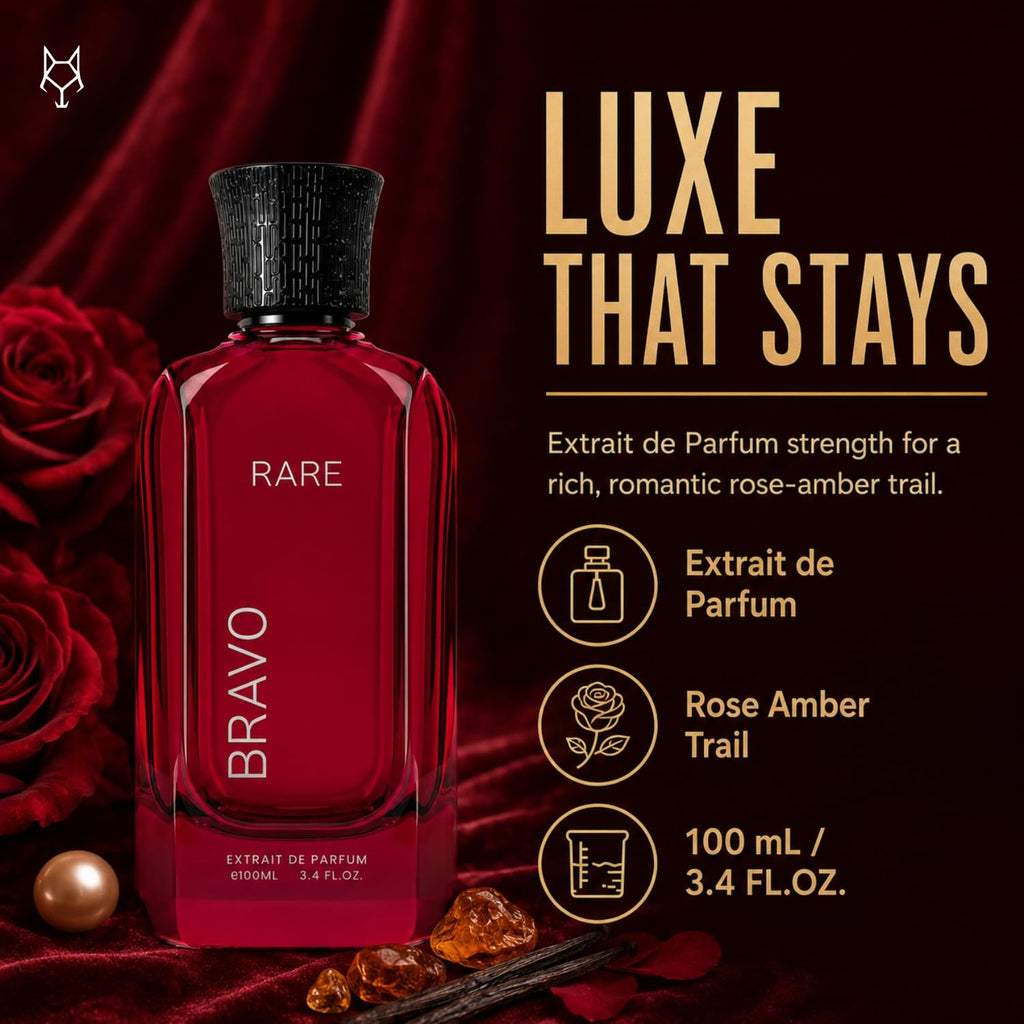 Bravo Rare Extrait de Parfum For Men & Women 100ml