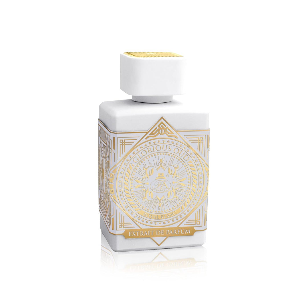 FRAGRANCE WORLD FRENCH AVENUE GLORIOUS OUD ROYAL BLANC EXTRAIT DE PARFUM 80ML FOR MEN & WOMEN