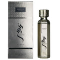 Arabiyat Prestige Raees Aurum Eau de Parfum 180ml for men and women, featuring elegant gold and black bottle design.