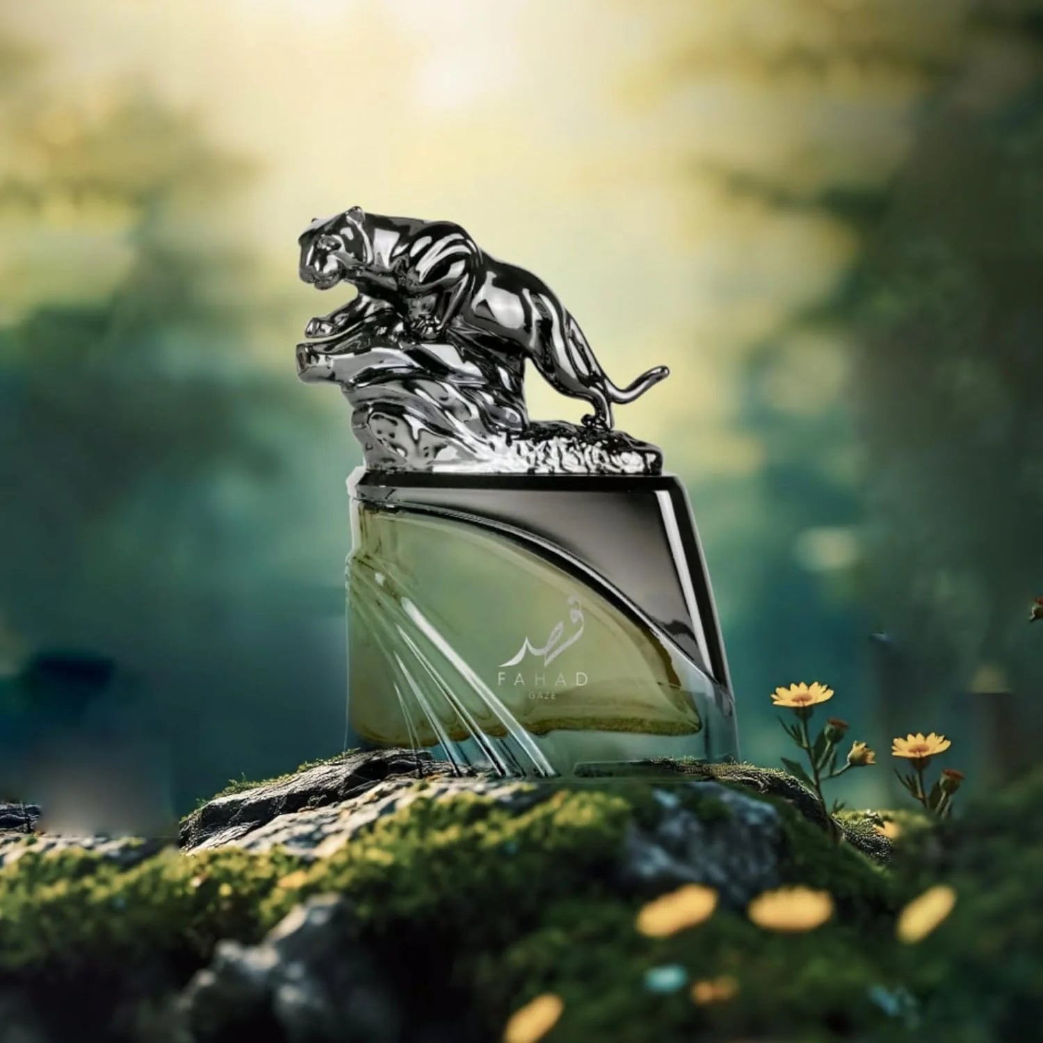 Arabiyat Prestige Fahad Gaze Eau De Parfum for Men, 100ml bottle with elegant design, by Rini Deals.
