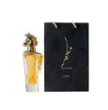 Lattafa Maahir Eau De Parfum 100ml bottle for men and women with elegant packaging and sleek design.