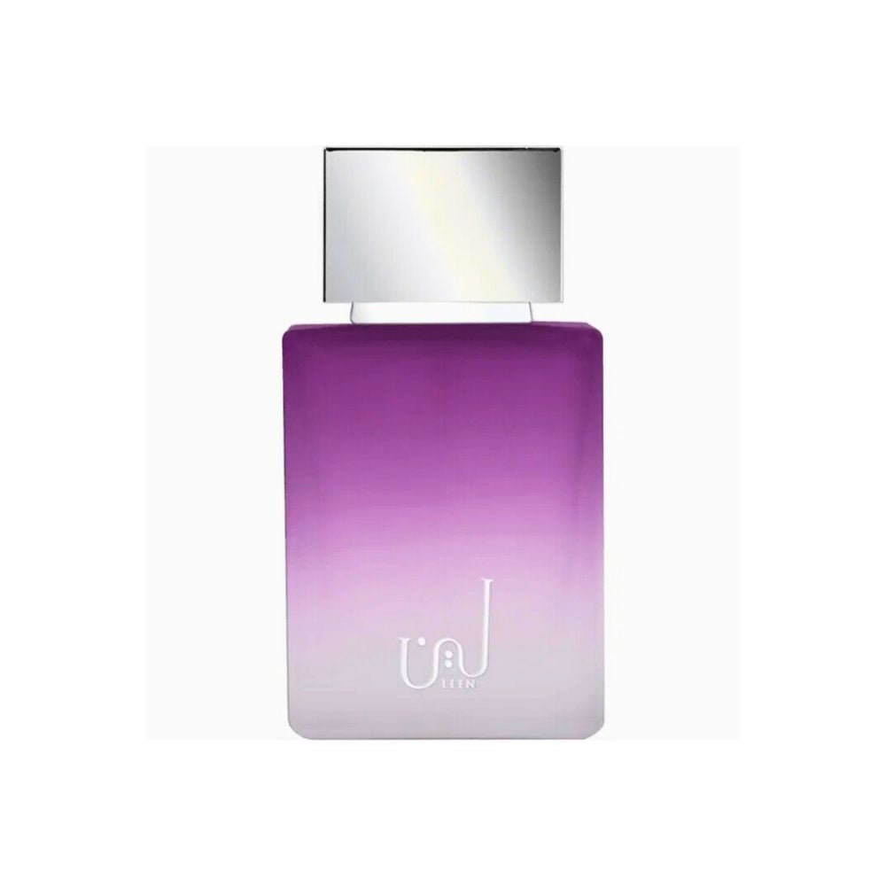 Ahmed Al Maghribi Leen Eau de Parfum 50ml for women, featuring a sleek bottle and elegant floral design.