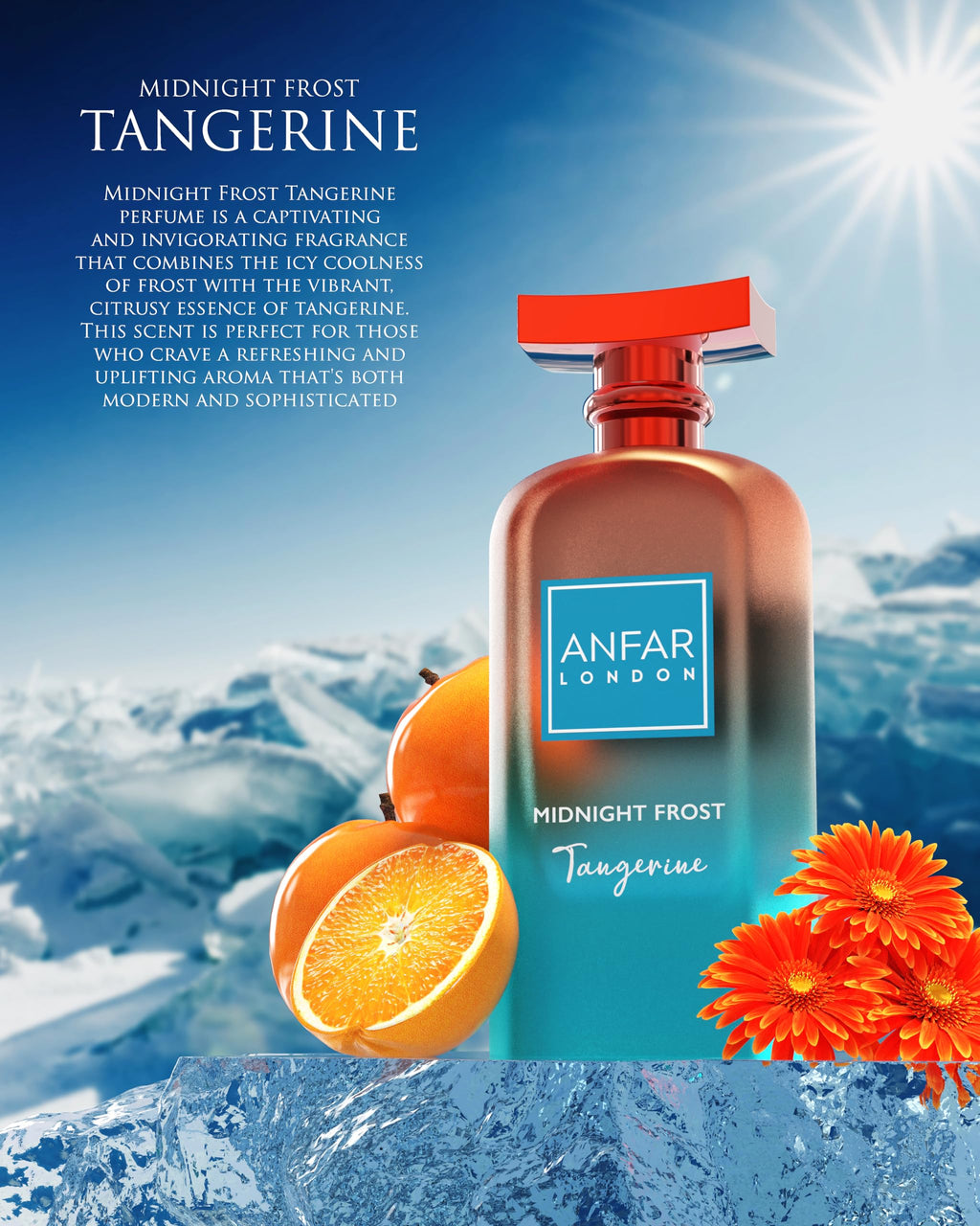 Anfar Midnight Frost Tangerine EDP For Men & Women 100ml