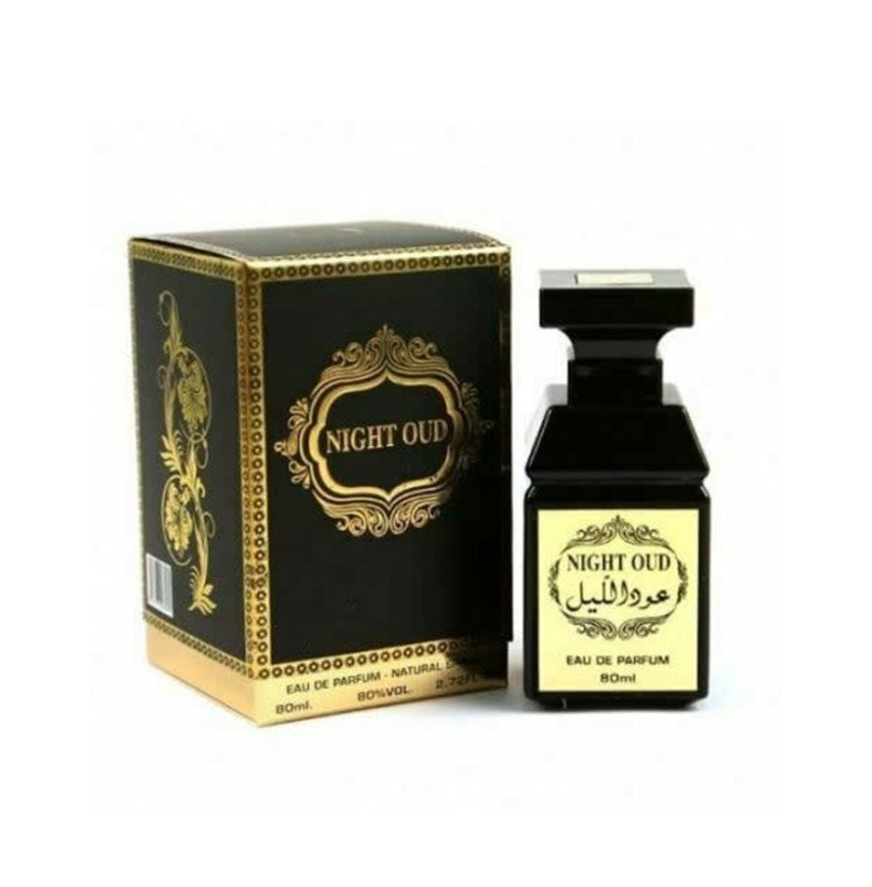 Lattafa night oud eau de parfum -80 ml for men and women