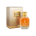 Ajmal Mosha'a Eau De Parfum for Men and Women, elegant bottle with floral and woody fragrance notes, stylish design.
