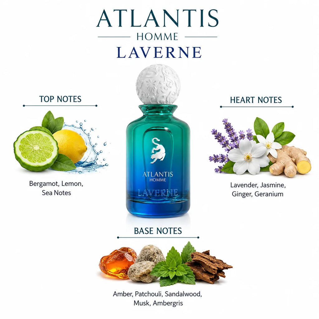 Laverne Atlantis Homme Eau de Parfum Men 200ml