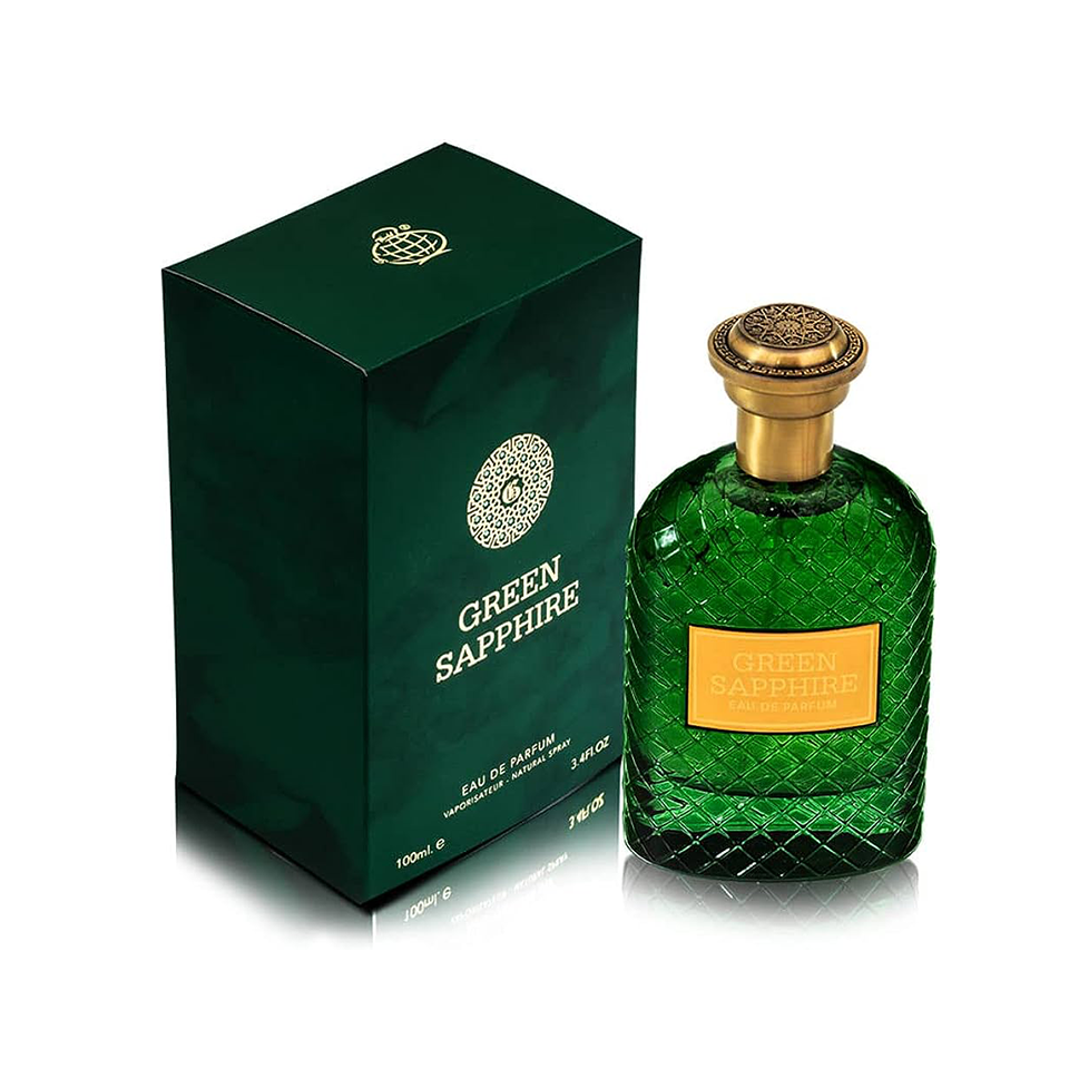 FRAGRANCE WORLD GREEN SAPPHIRE EAU DE PARFUM 80ML FOR MEN