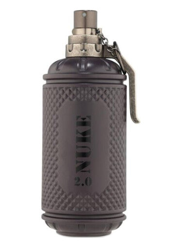 Fragrance World Nuke 2.0 Eau de Parfum for men, 100ml bottle with sleek design and modern packaging.
