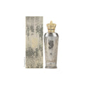 Ahmed Al Maghribi Ruyaak 100ml Eau de Parfum bottle for men and women, elegant glass container with black cap and gold accents