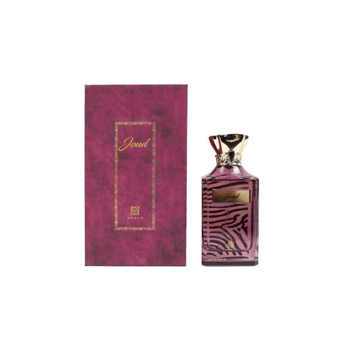 Ahmed Al Maghribi Joud Eau de Parfum 100ml for men and women, featuring a sleek bottle with elegant design and branding.