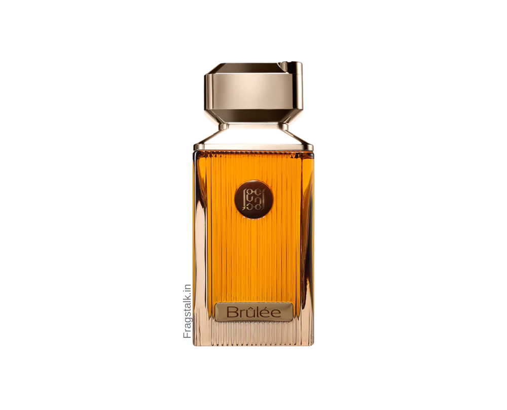 Ahmed Al Maghribi Brulee Eau de Parfum 100ml for men, featuring a sleek bottle design and rich, warm fragrance.