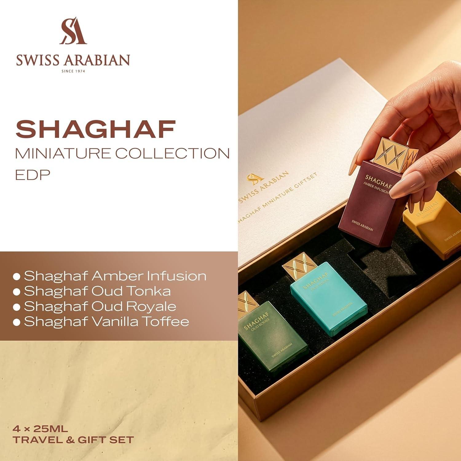 Swiss Arabian Gift Set Of Shaghaf Il Eau De Parfum For Women