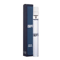 Calvin Klein Defy men's Eau De Toilette miniature bottle, 10ml, with sleek packaging and branding visible.