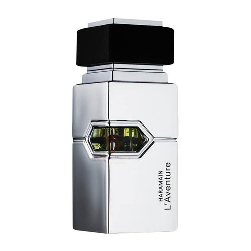 Al Haramain L'Aventure Eau de Parfum for Men, 200ml bottle with sleek design and modern branding.