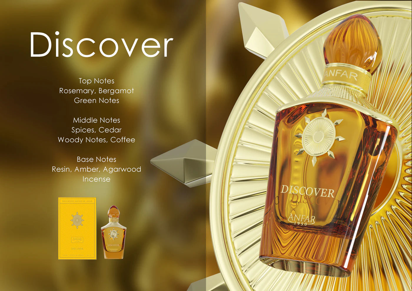 Anfar Discover EDP For Men & Women 100ml