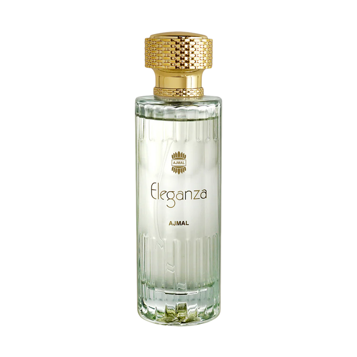 Ajmal Eleganza Pour Femme Eau De Parfum 100ml bottle with elegant packaging for women