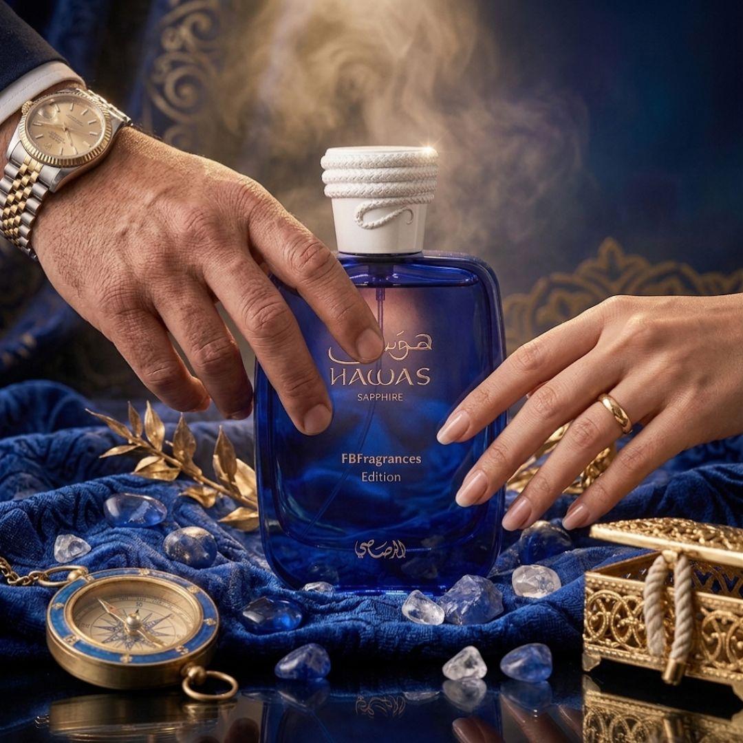 Rasasi Hawas Sapphire Eau de Parfum 100ml  For Men