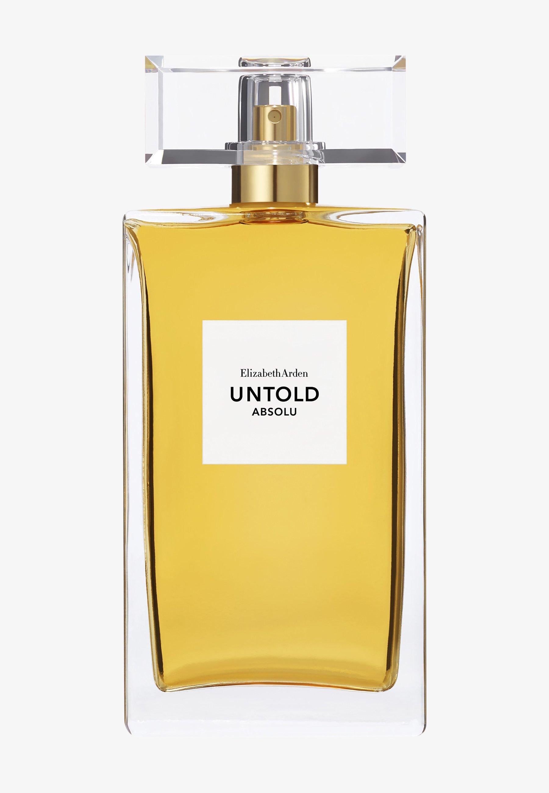Elizabeth Arden Untold Absolu Eau de Parfum bottle for women, featuring elegant packaging and floral fragrance design.