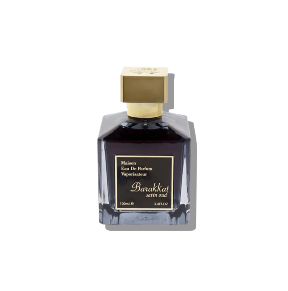 FRAGRANCE WORLD BARAKKAT SATIN OUD (B SATIN OUD)EAU DE PARFUM 100ML FOR MEN & WOMEN