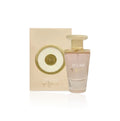 Fragrance World French Avenue Eclair Affair Eau de Parfum for women in a 100ml bottle, elegant packaging and floral design.