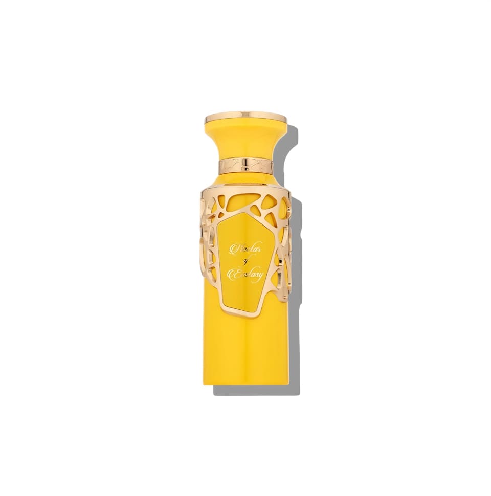 Fragrance World Nectar of Ecstasy Eau de Parfum 100ml for women in a sleek glass bottle with elegant design.