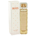 BOSS Orange Eau De Toilette for Women in 75ml bottle, stylish fragrance with orange and floral notes, elegant packaging.