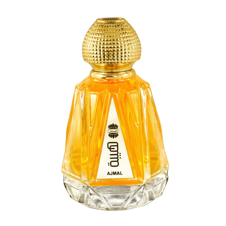 Ajmal Hayba Eau De Parfum 80ml bottle, unisex fragrance with elegant packaging, suitable for men and women.