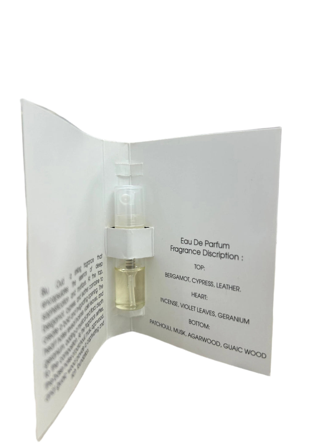 AHMED AL MAGHRIBI BLU OUD EAU DE PARFUM FOR MEN & WOMEN VIAL 2ML