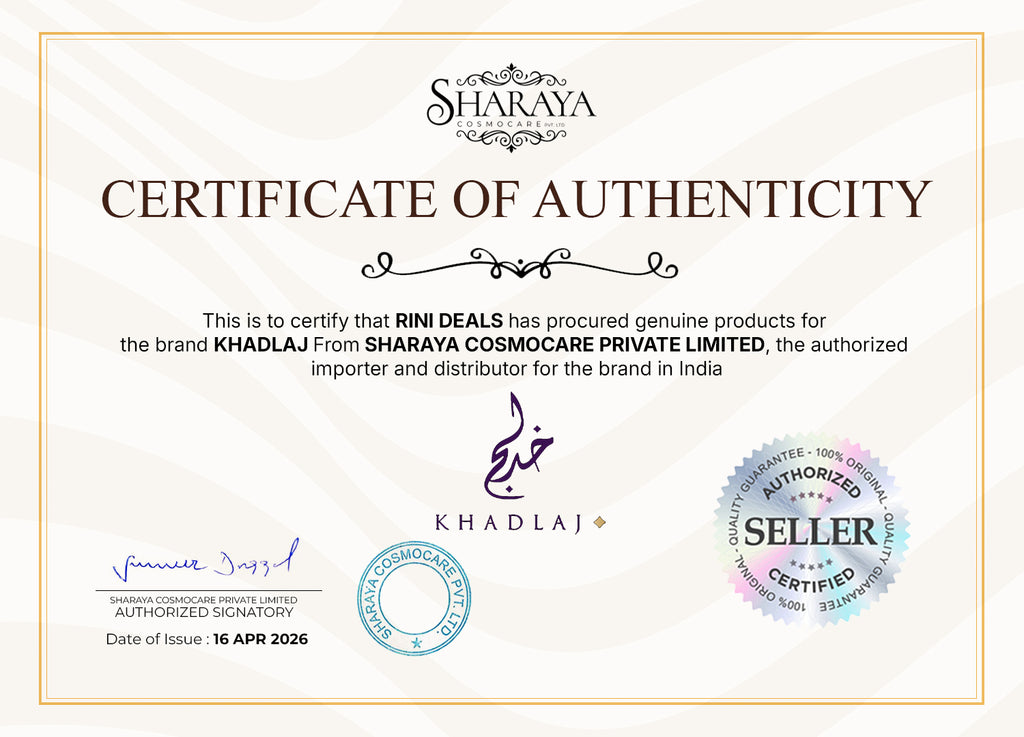 KHADLAJ Certificate
