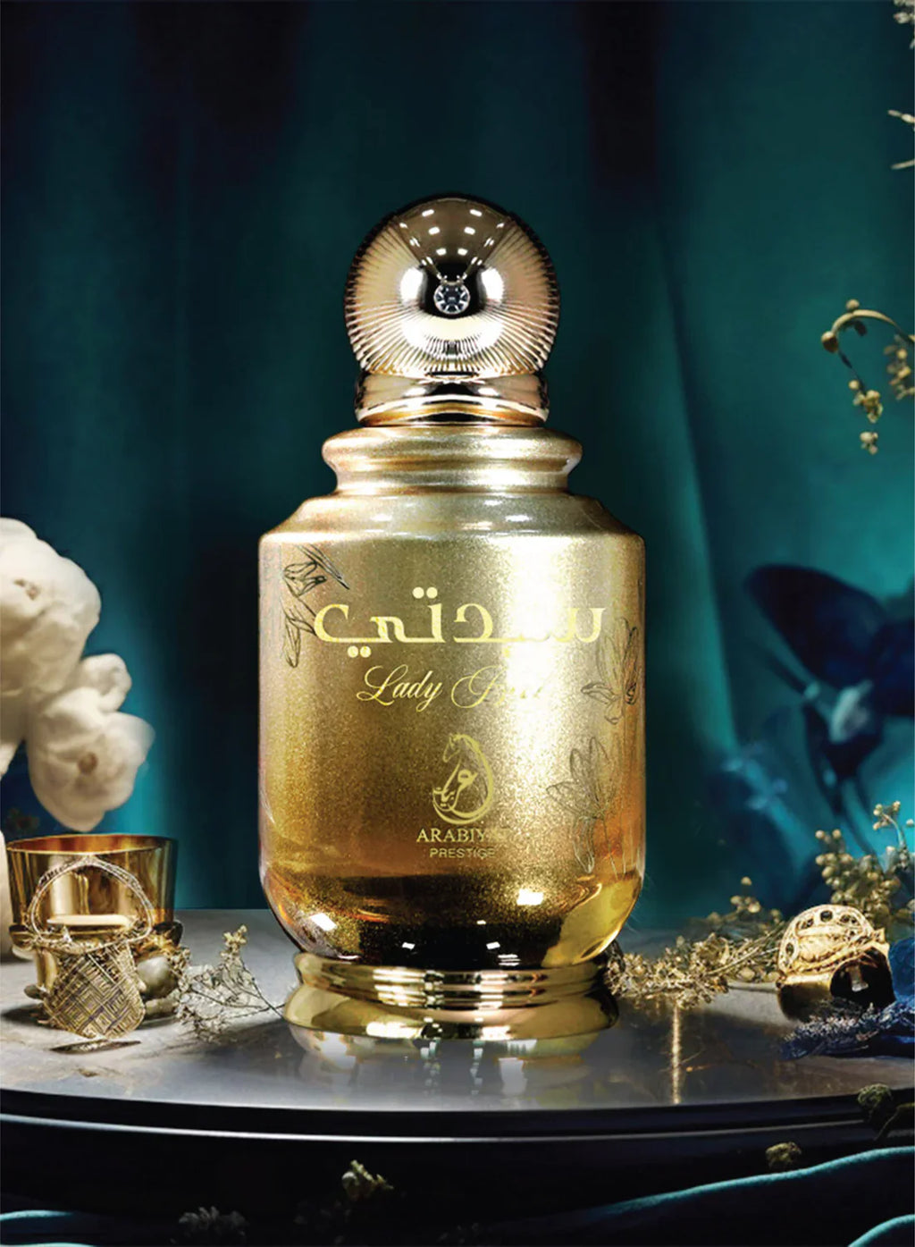 Arabiyat Prestige Lady Bird Eau De Parfum for women, 100ml bottle with elegant floral design, by Rini Deals.