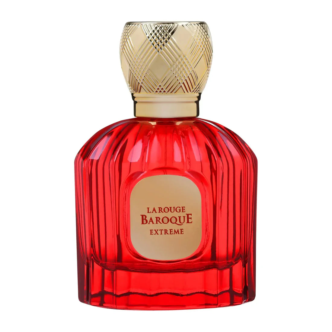 Maison Alhambra La Rouge Baroque Extreme Eau De Parfum 100ml for men and women, featuring elegant packaging and a luxurious fragrance.