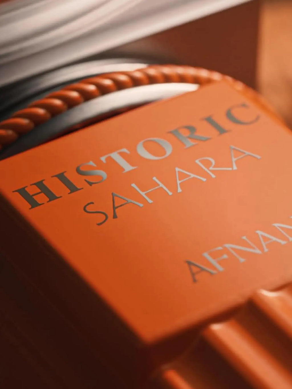 Afnan Historic Sahara Extrait De Parfum 100ml bottle with elegant design, suitable for both men and women.