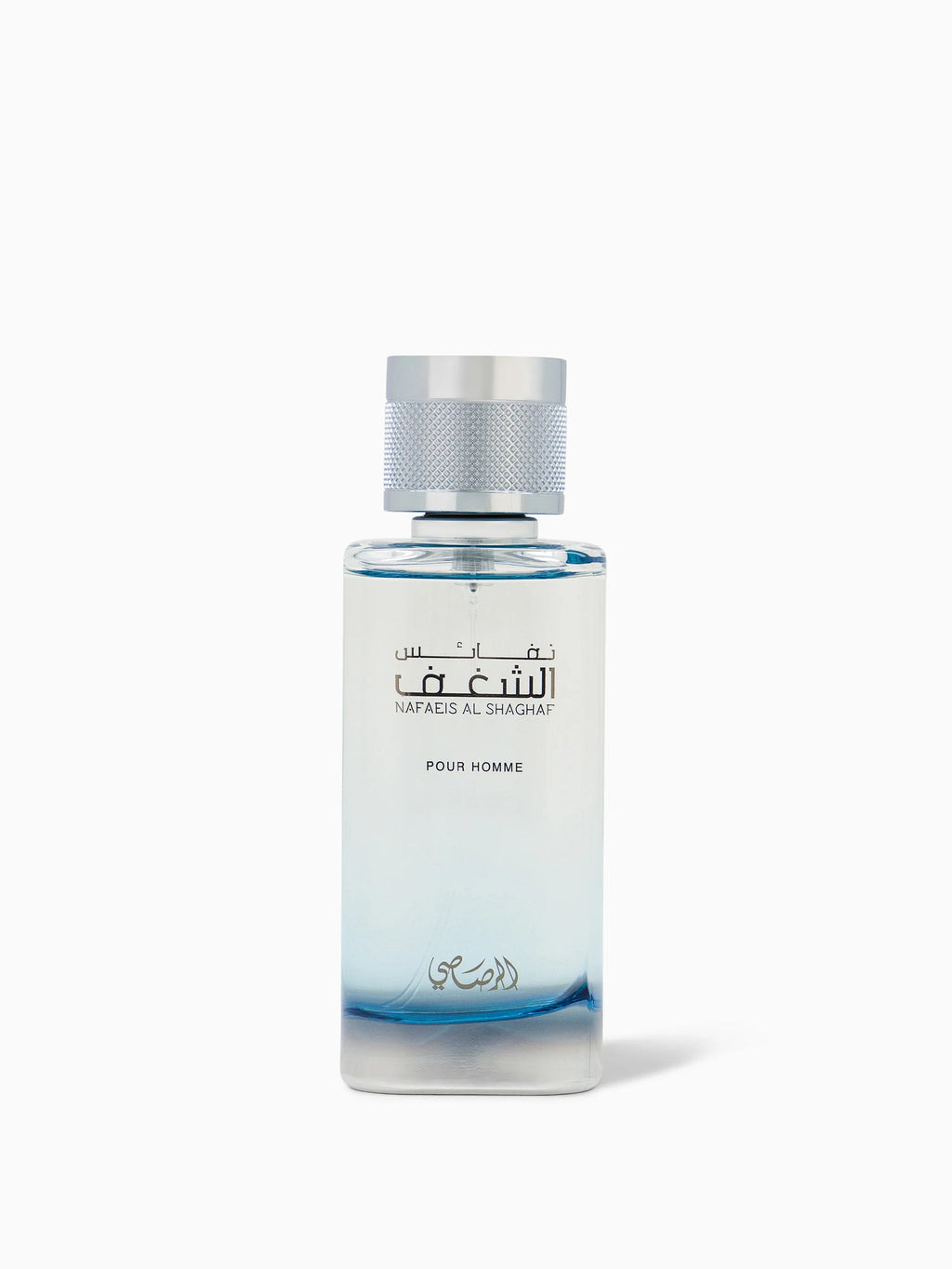 Rasasi Nafaeis Al Shaghaf Pour Homme Eau de Parfum 100ml bottle with sleek black and gold packaging for men.