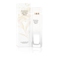 Elizabeth Arden White Tea Eau de Parfum 100ml bottle for women, sleek glass design with white and gold accents.