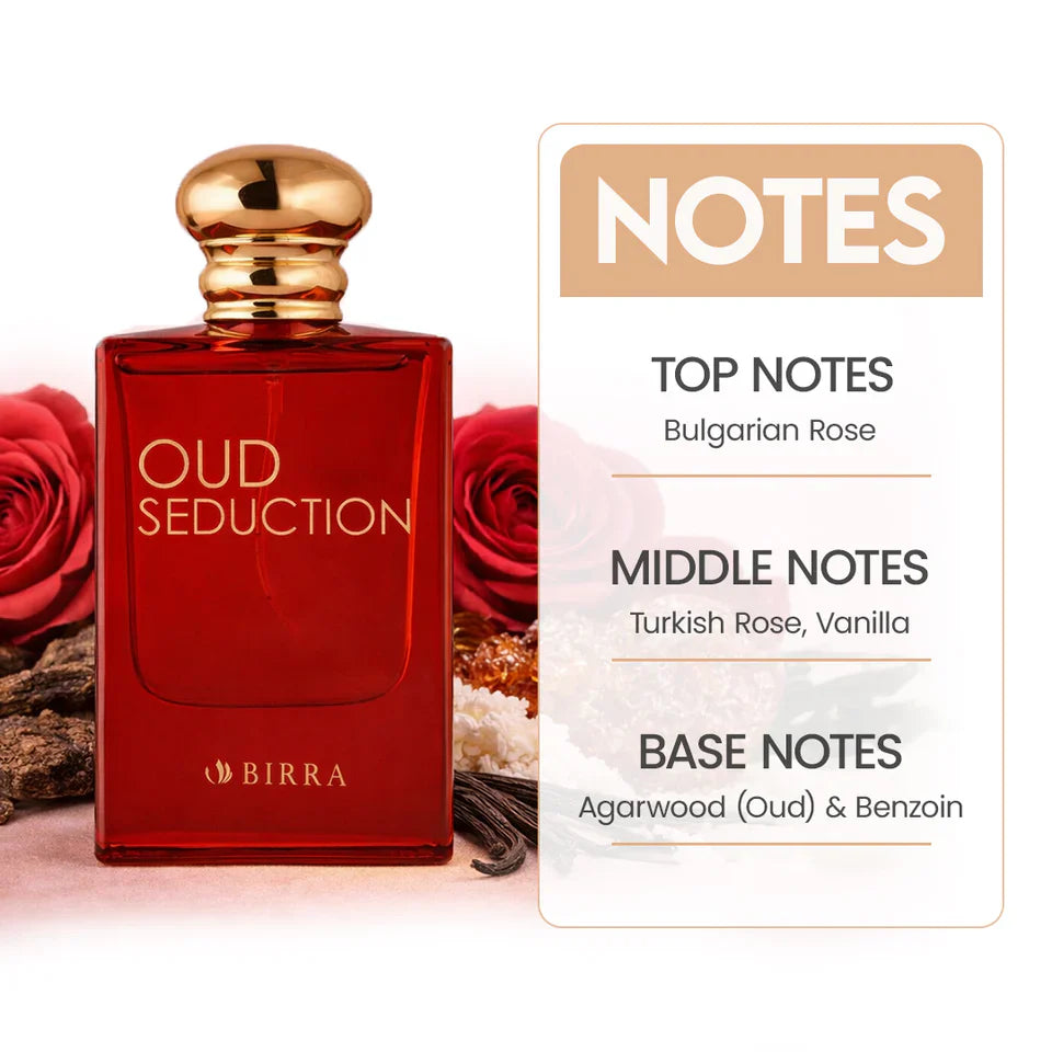Birra Oud Seduction  Eau De Parfum For Men 50ml