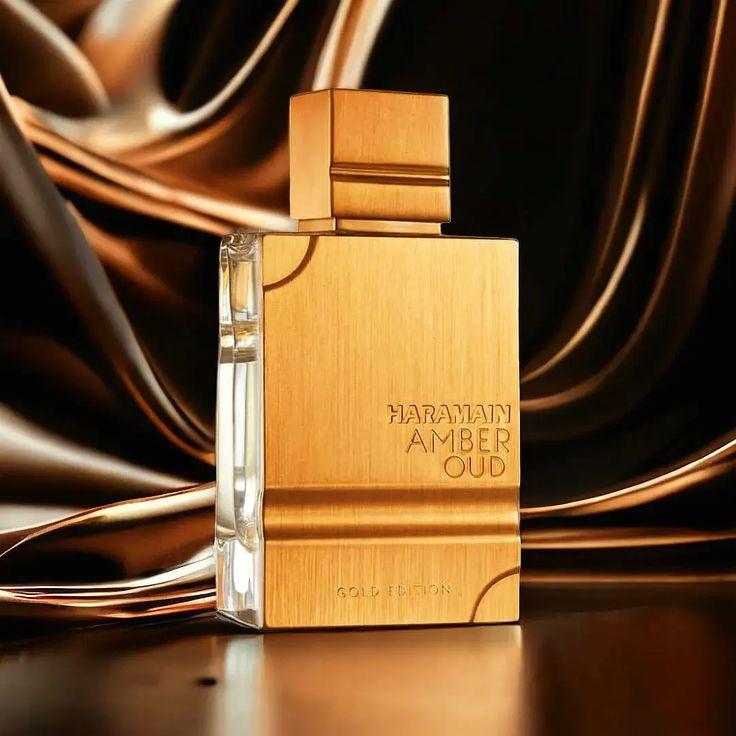 Al Haramain Amber Oudh Extreme Gold Edition perfume bottle for men and women, 100ml with gold accents and luxurious design.