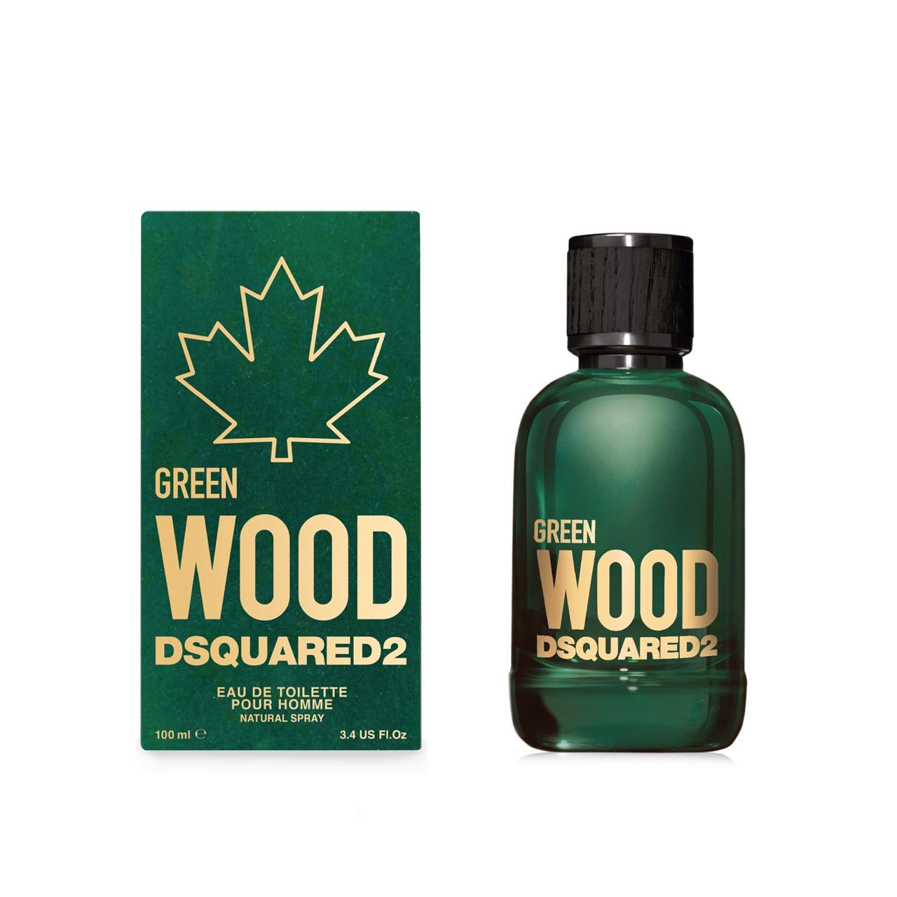 Dsquared2 Green Wood Eau De Toilette 100ml For Men