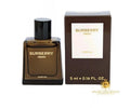 Miniature Burberry Hero Parfum Intense 5ml bottle for men, featuring sleek packaging and elegant design.