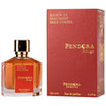 Pendora Rouge Eau De Parfum 100ml for men and women, featuring sleek glass bottle with red liquid and elegant branding.