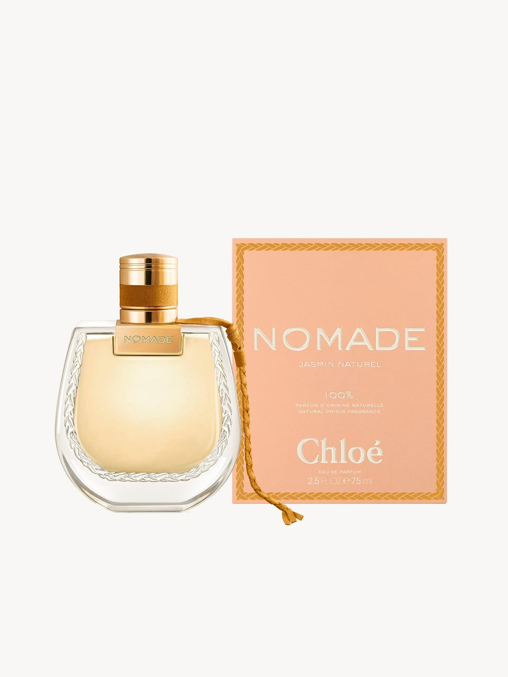 Miniature Chloe Nomade Jasmin Naturel Intense Eau De Parfum 5ml bottle with elegant packaging and fragrance details.