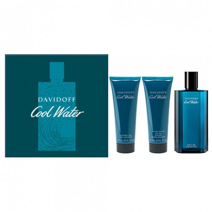 Cool Water Eau De Toilette Gift Set For Men