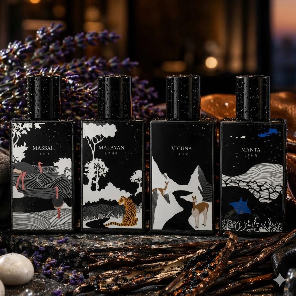 Ibraq Lthr Gifts Set Of Collection 10mlx4 For Man