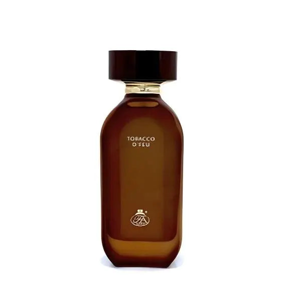 Fragrance World Tobacco D’Féu Eau de Parfum 100ml for men and women, featuring a tobacco and mandarin scent profile.